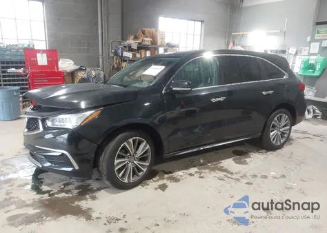 2017 Acura Mdx Technology Package из США, поврежденный, VIN 5FRYD4H58HB019986